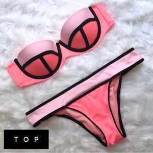 🌴 BOGO VS Color Block Bikini TOP